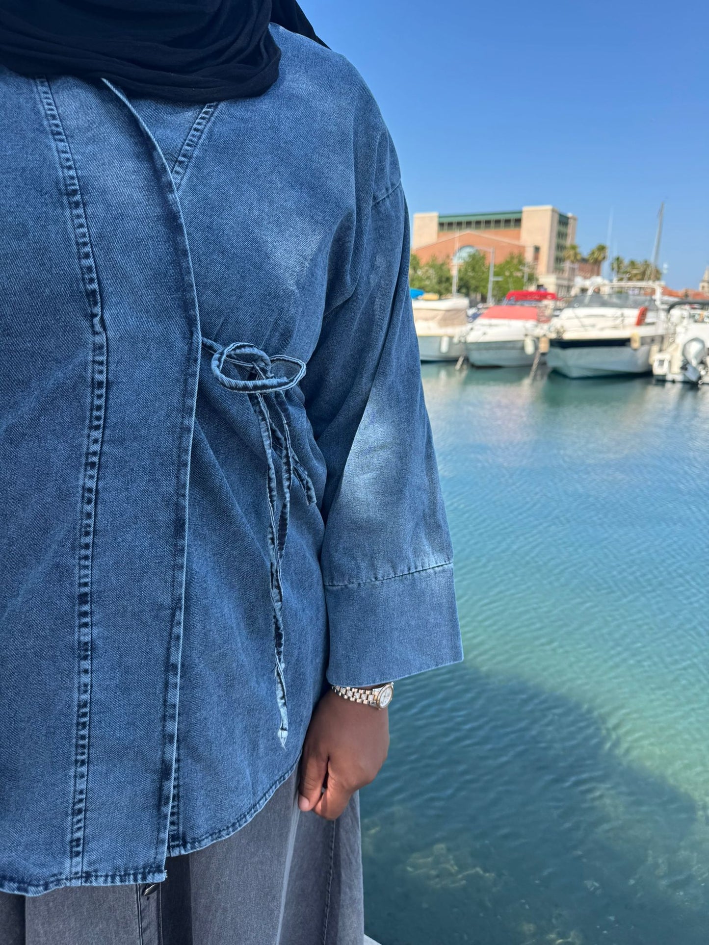 Kimono en jean